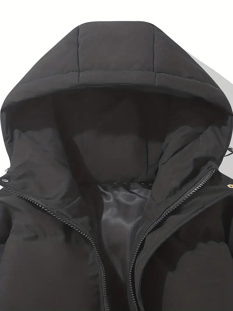 Elena - Warme Winterjas met Capuchon