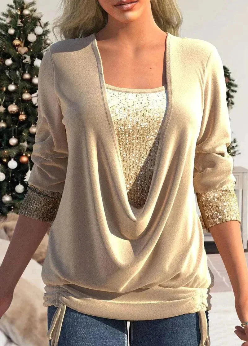 Elifnaz - Glinsterende shirt