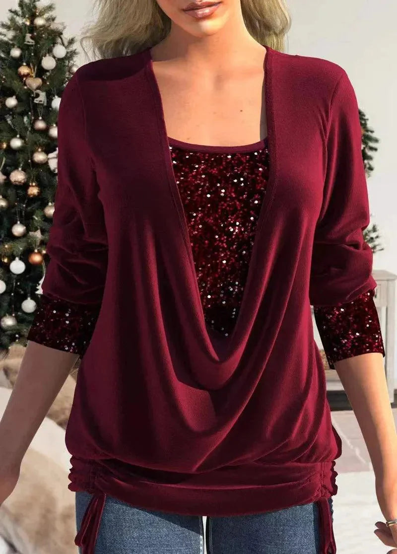 Elifnaz - Glinsterende shirt