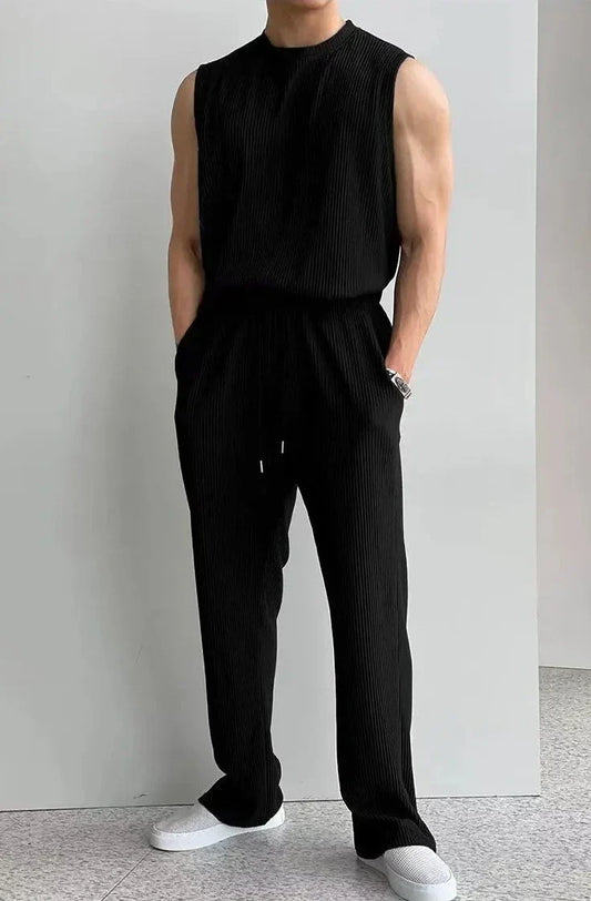 Eryk - Zomerset met Mouwloze Top en Losvallende Broek
