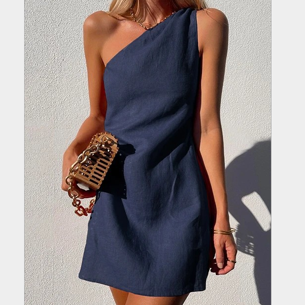 Ilaria - One-shoulder maxi dress