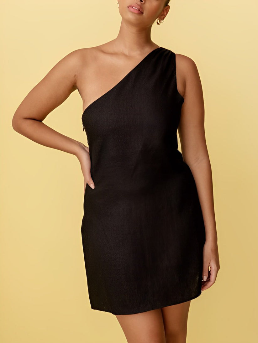 Ilaria - One-shoulder maxi dress