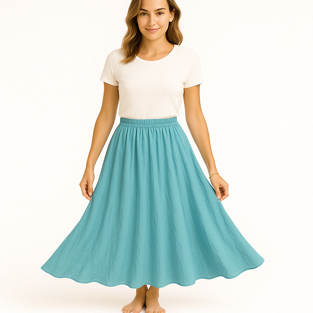 Jinte - Luchtige Maxi Rok voor Dames