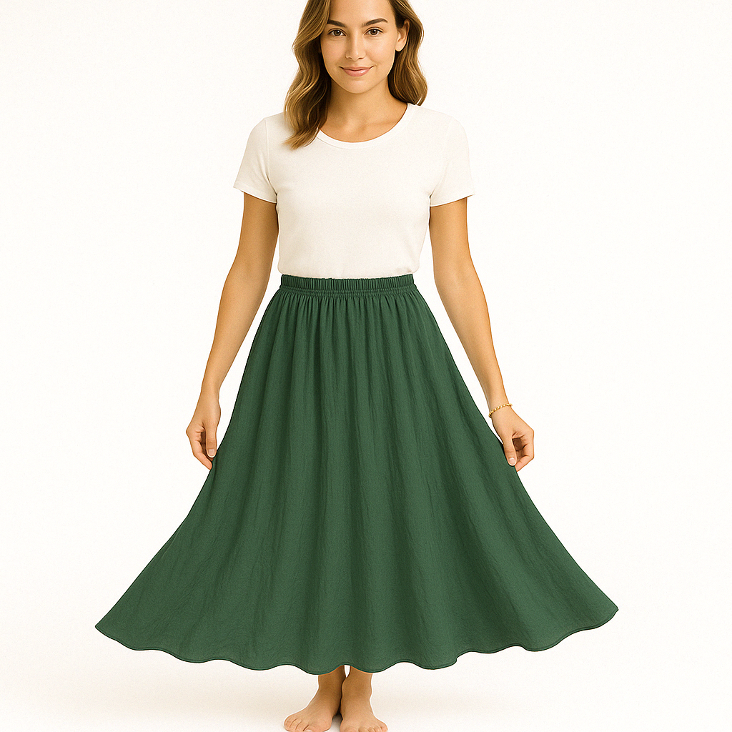 Jinte - Luchtige Maxi Rok voor Dames