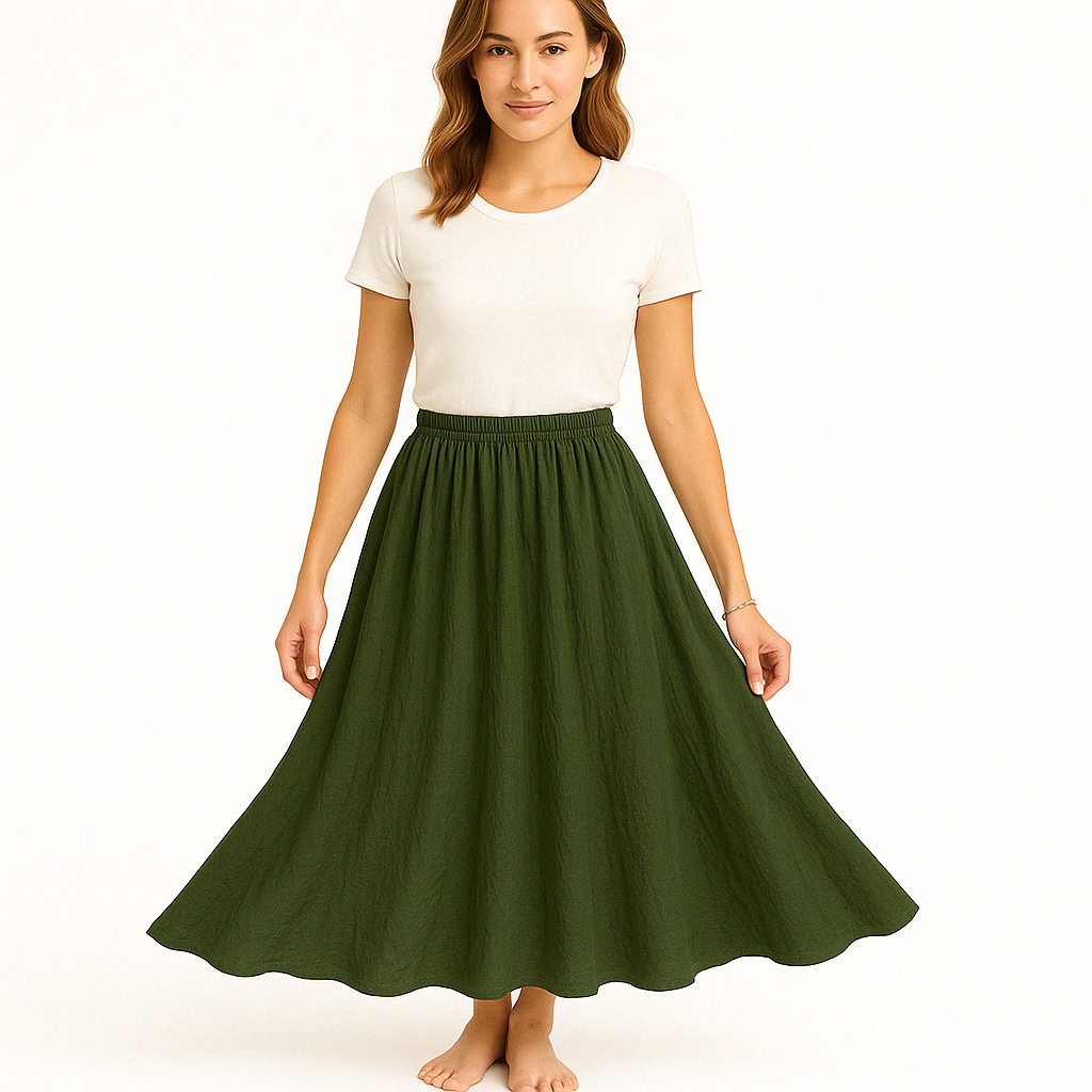 Jinte - Luchtige Maxi Rok voor Dames