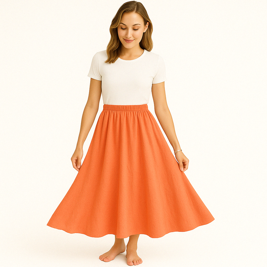 Jinte - Luchtige Maxi Rok voor Dames