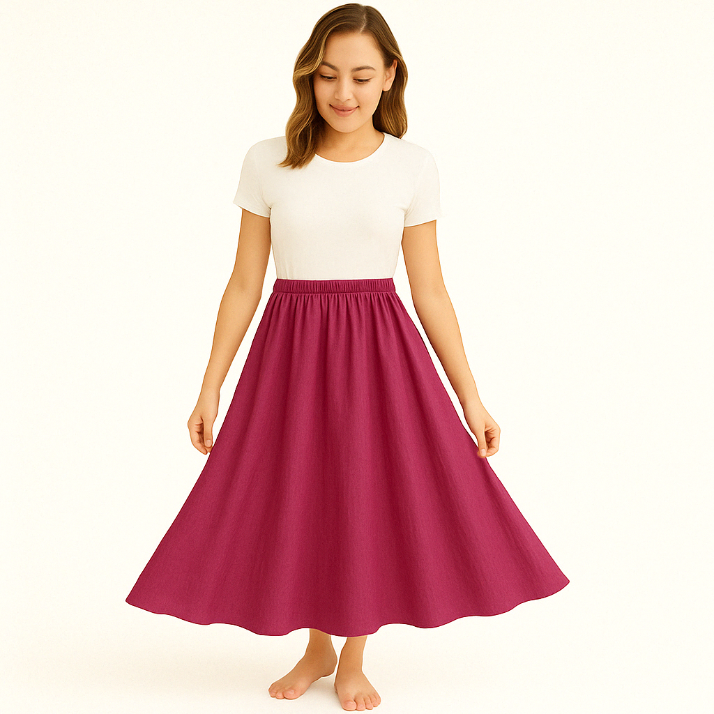 Jinte - Luchtige Maxi Rok voor Dames