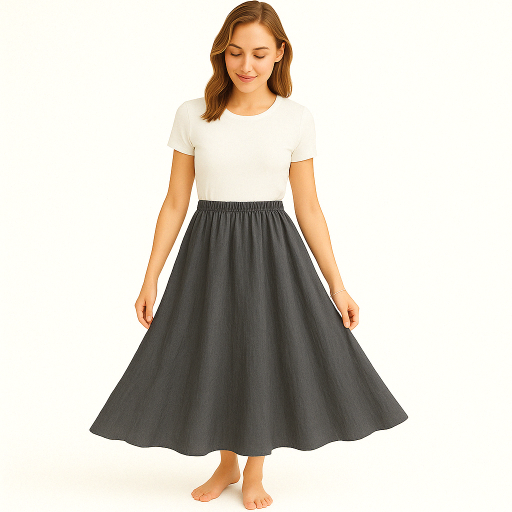 Jinte - Luchtige Maxi Rok voor Dames