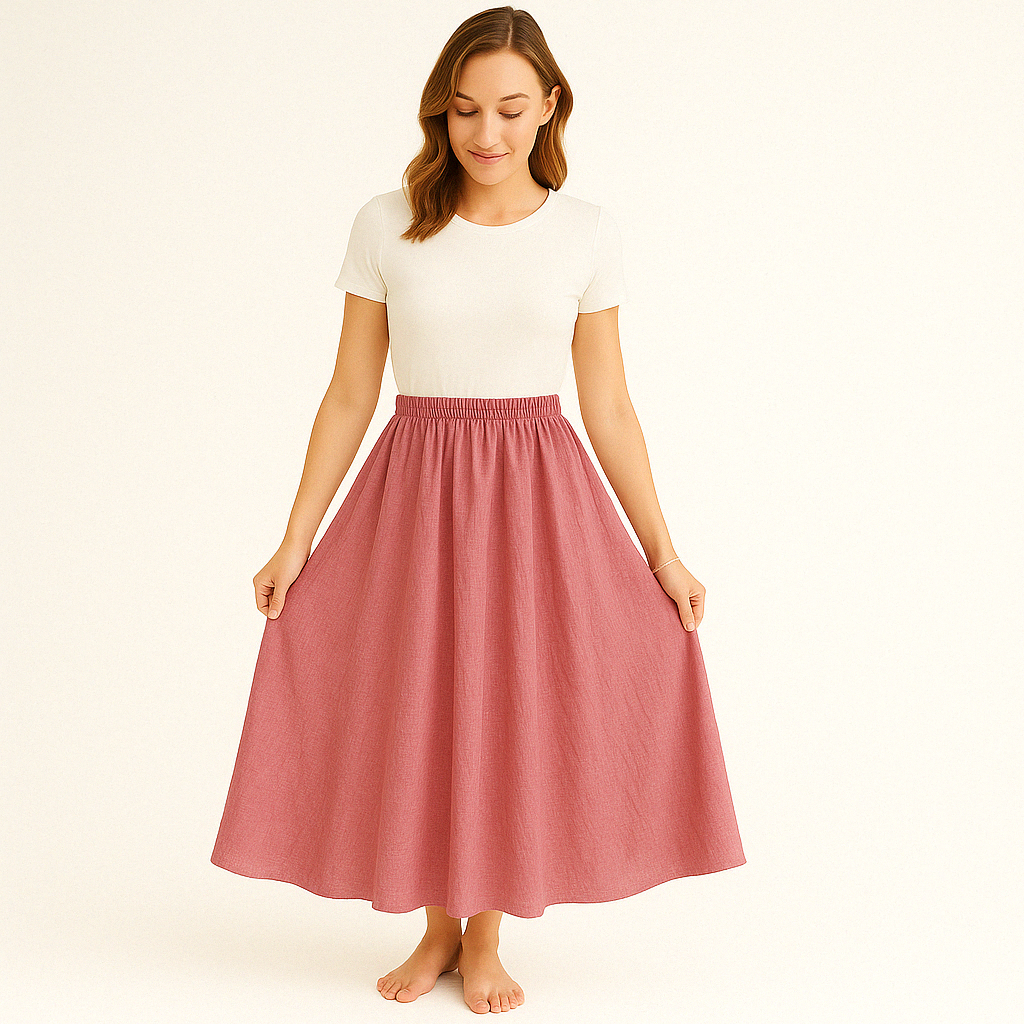 Jinte - Luchtige Maxi Rok voor Dames