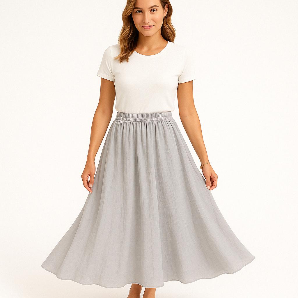 Jinte - Luchtige Maxi Rok voor Dames