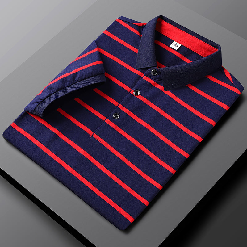 Julian - Gestreepte Polo