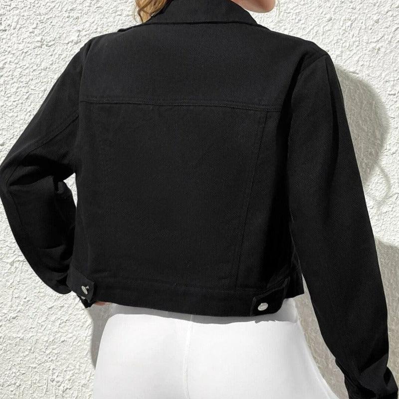 Kaivora - Cropped Spijkerjack voor Dames