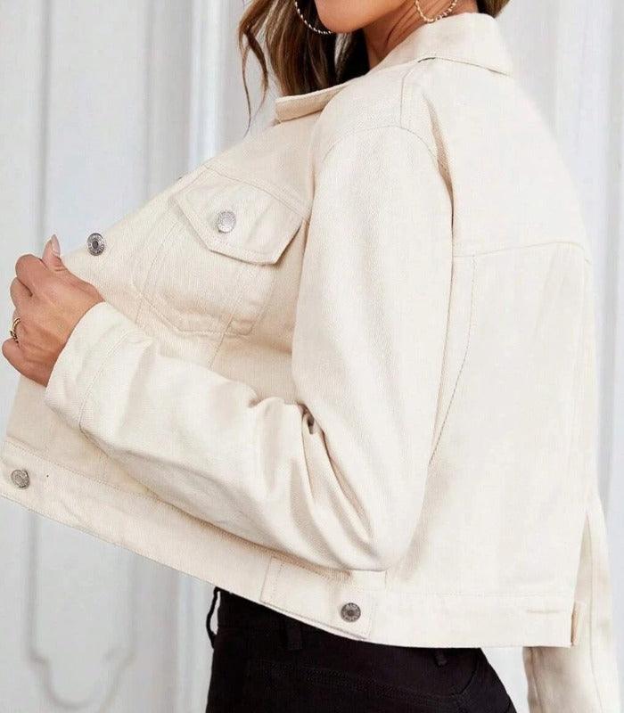 Kaivora - Cropped Spijkerjack voor Dames