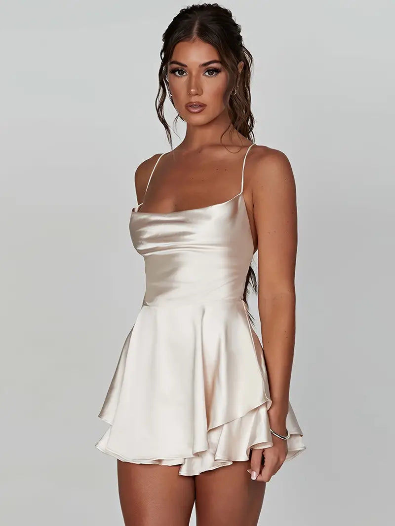 Lena - Geribbelde Mini Jurk