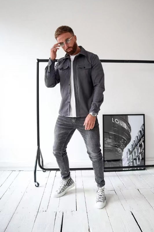Liam - Casual Overshirt voor Heren