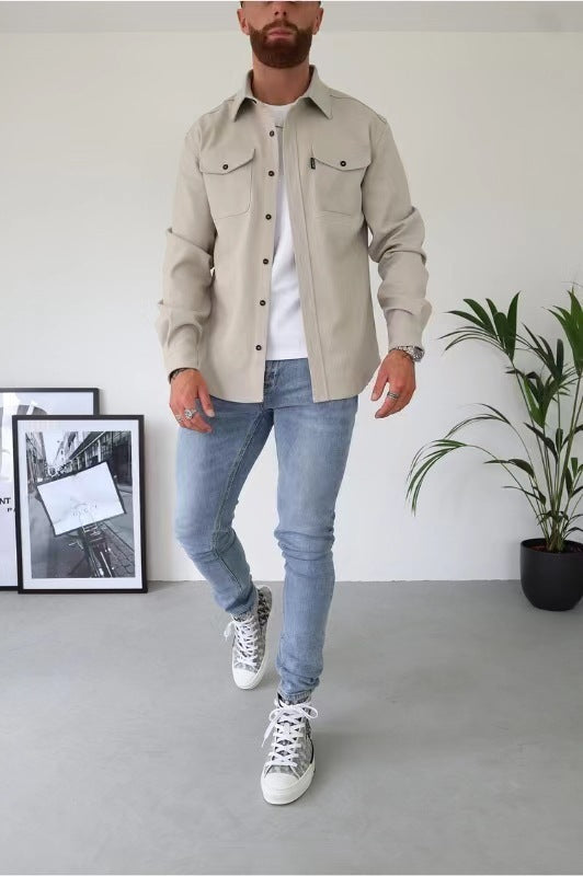 Liam - Casual Overshirt voor Heren