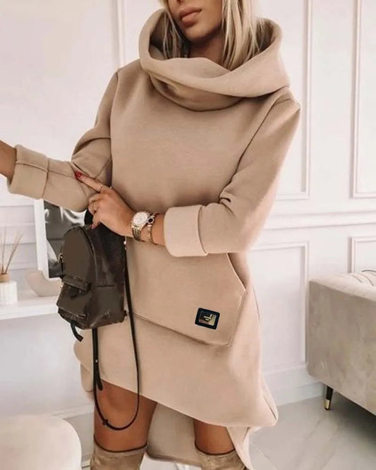 Livia Hoodie Jurk – Comfort & Stijl in een