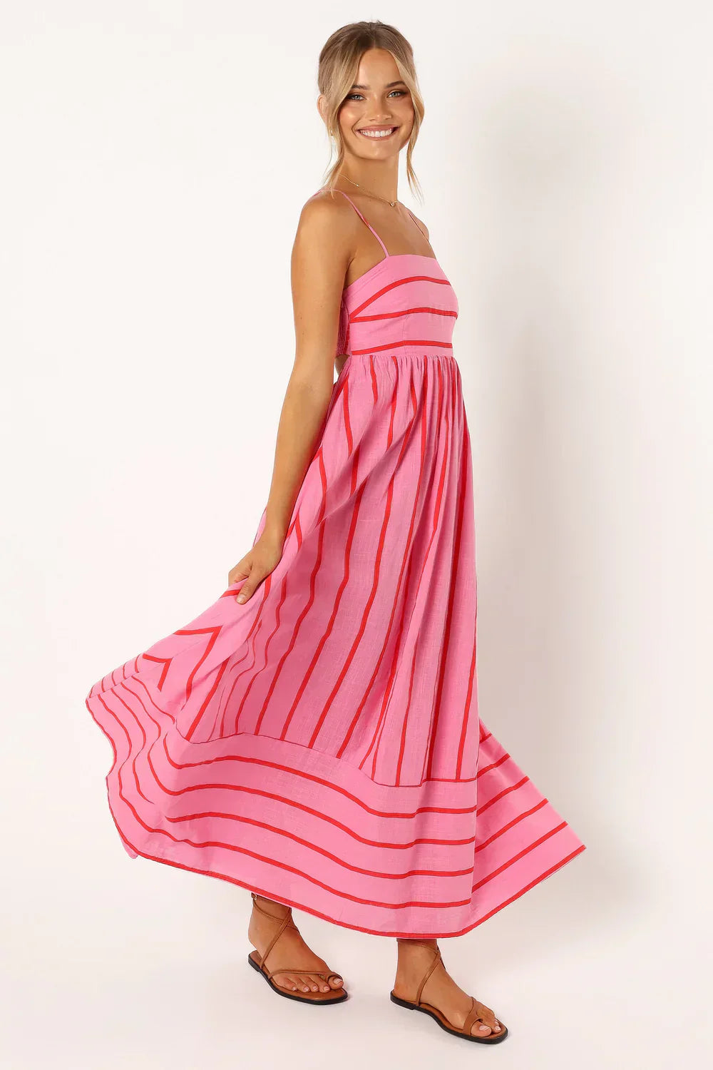 Lizze - summer dress with open shoulders