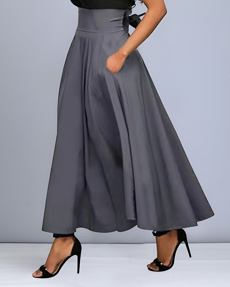 Lolita - Lange Rok met Strik