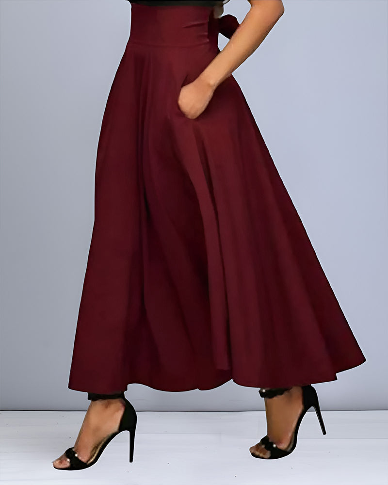 Lolita - Lange Rok met Strik
