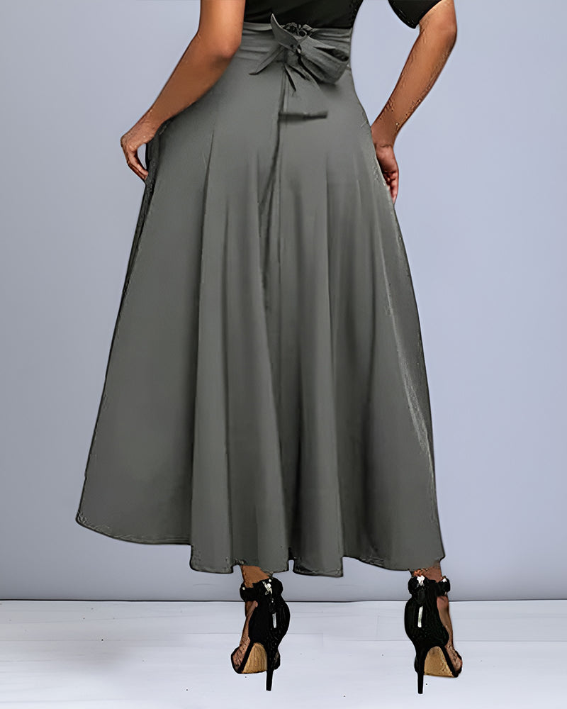 Lolita - Lange Rok met Strik