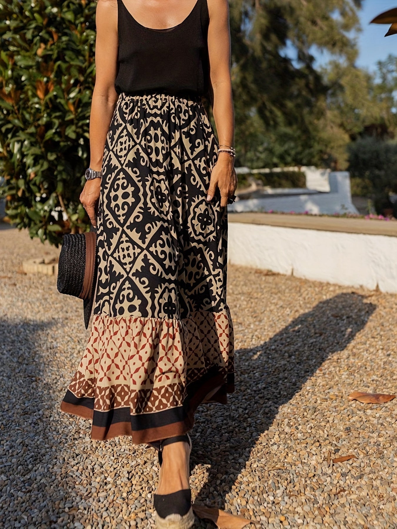 Lyssandra - Stijlvolle Boho Rok voor Dames