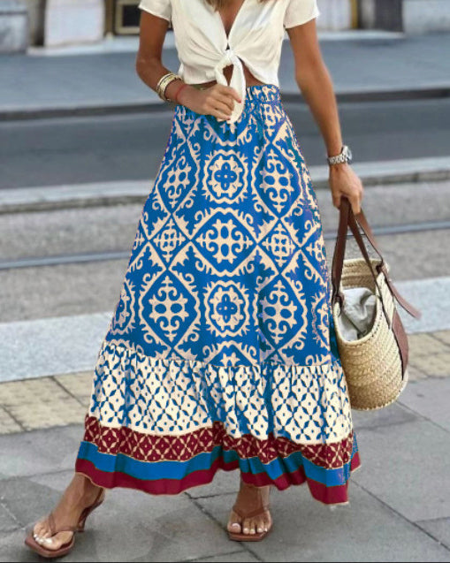 Lyssandra - Stijlvolle Boho Rok voor Dames