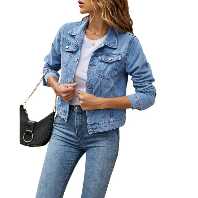 Marrie - Casual denim-look jasje