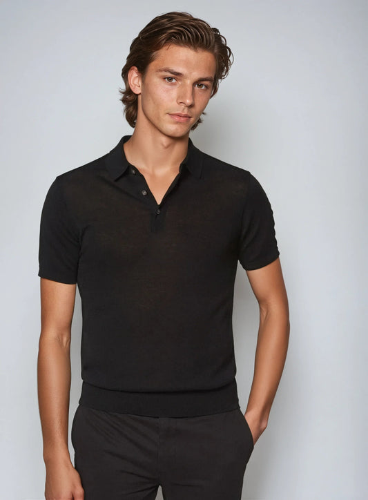 Mase - Old Money Zwarte Polo