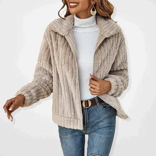 Matilde - Lang fleece vest voor dames