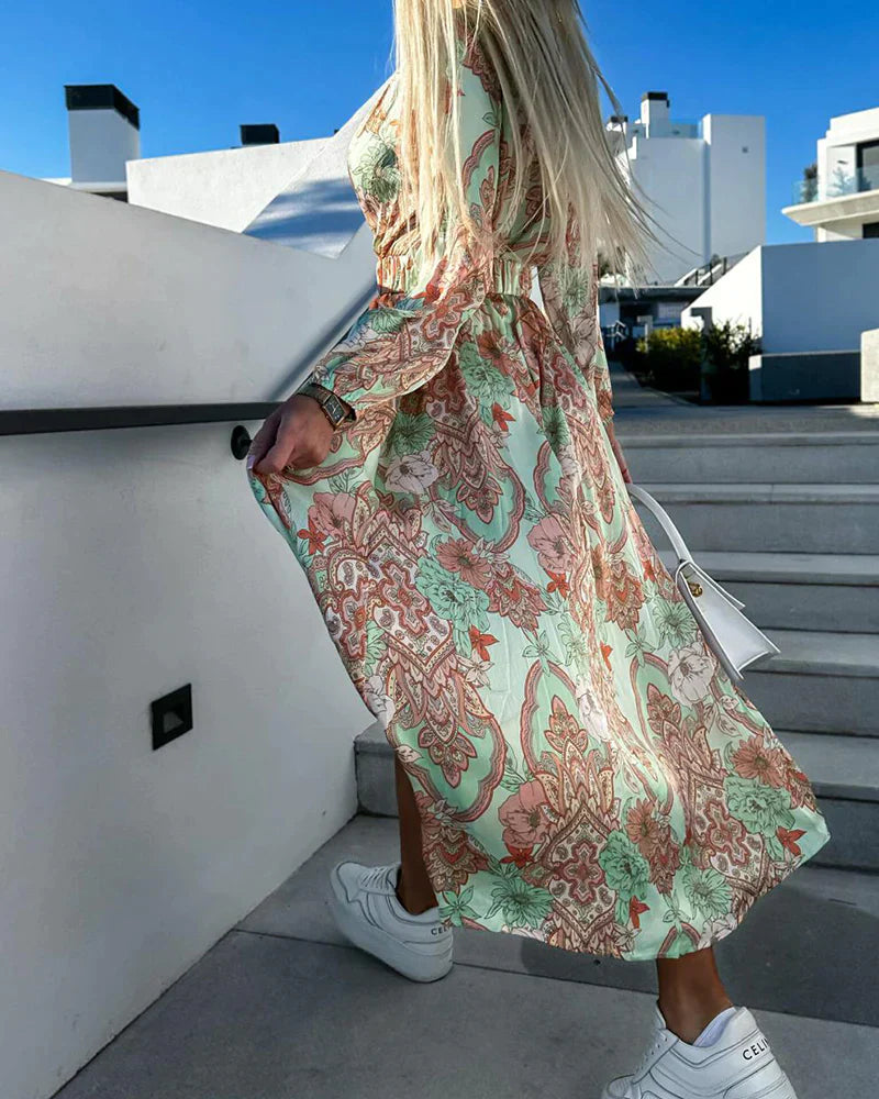 Mila - A-Lijn Midi Jurk
