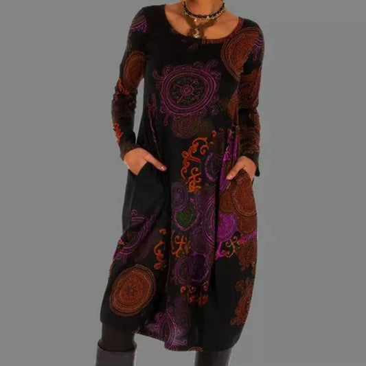 Miraya - Comfortabele Boho-Jurk