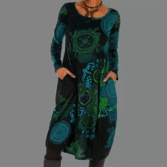 Miraya - Comfortabele Boho-Jurk