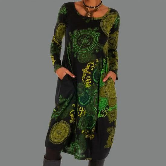 Miraya - Comfortabele Boho-Jurk