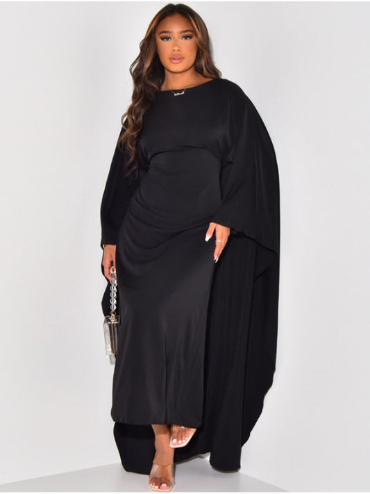 Mylana - Elegante Jurk met Vleermuismouwen