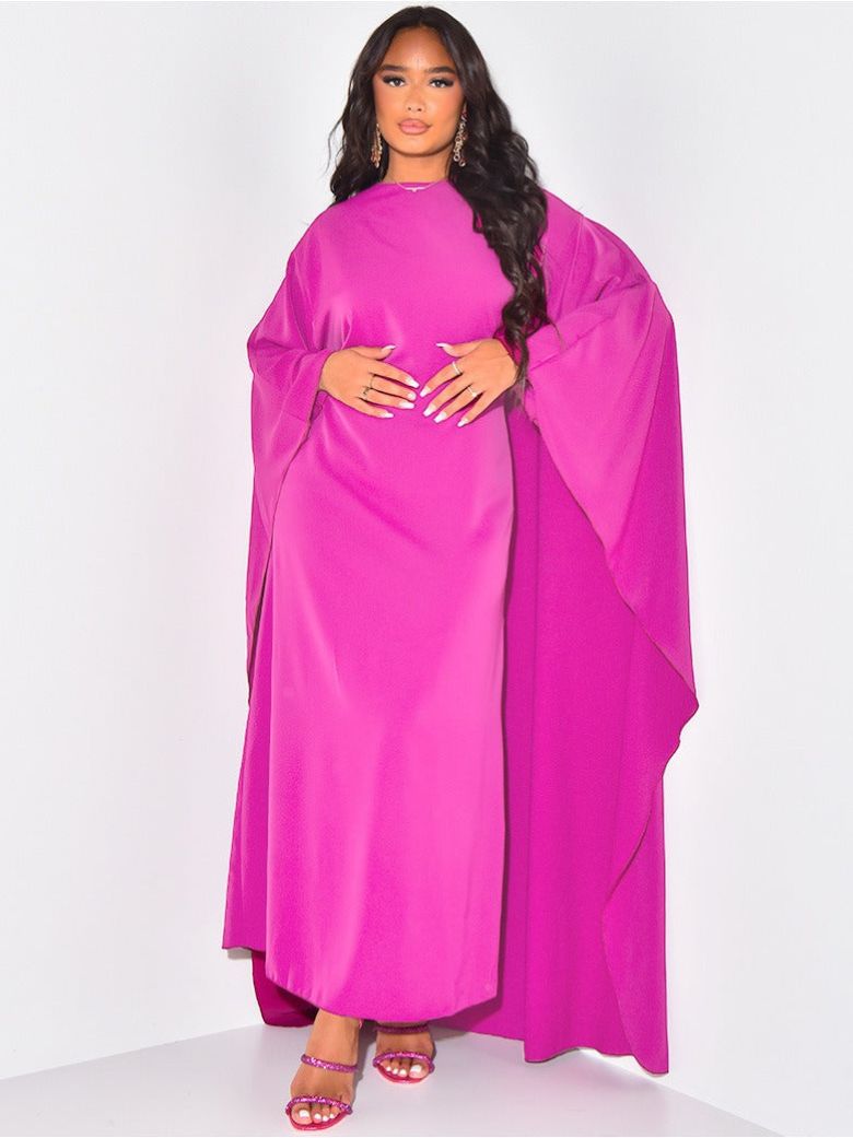 Mylana - Elegante Jurk met Vleermuismouwen