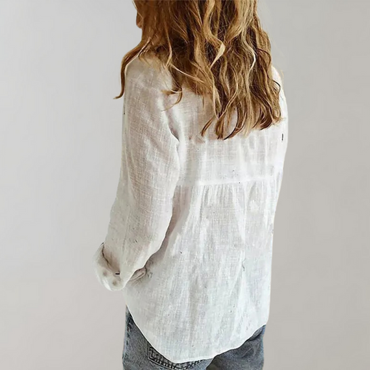 Nalani – Tijdloze Katoenen Blouse