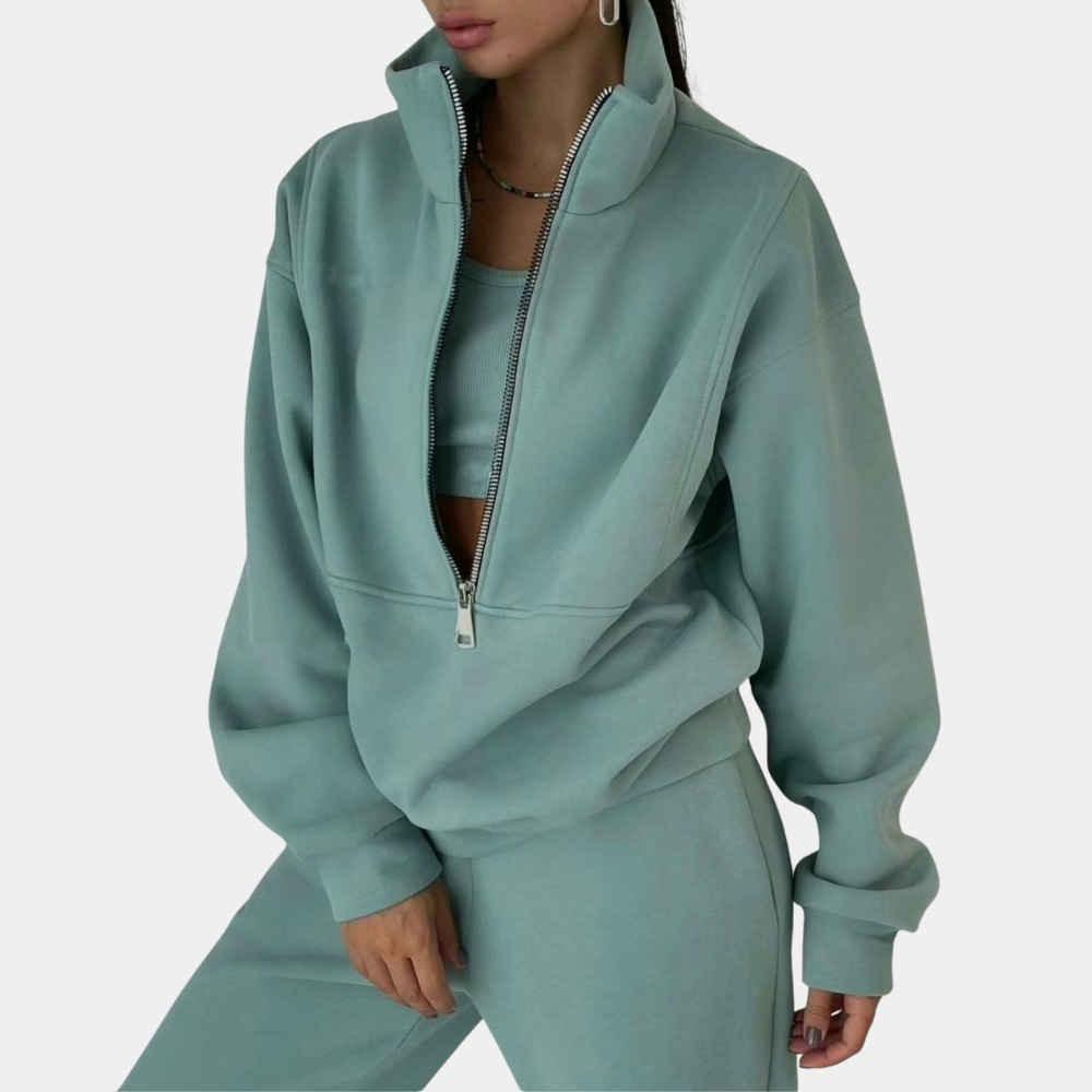 Nanna - Trendy streetwear set sweater en broek