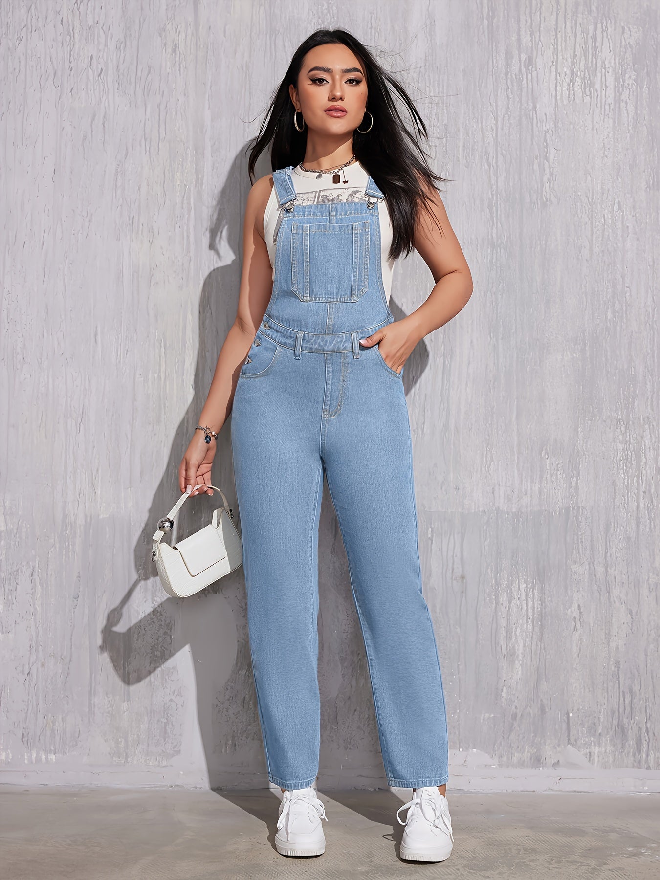 Nicoline - Effen damesoverall Regular Fit
