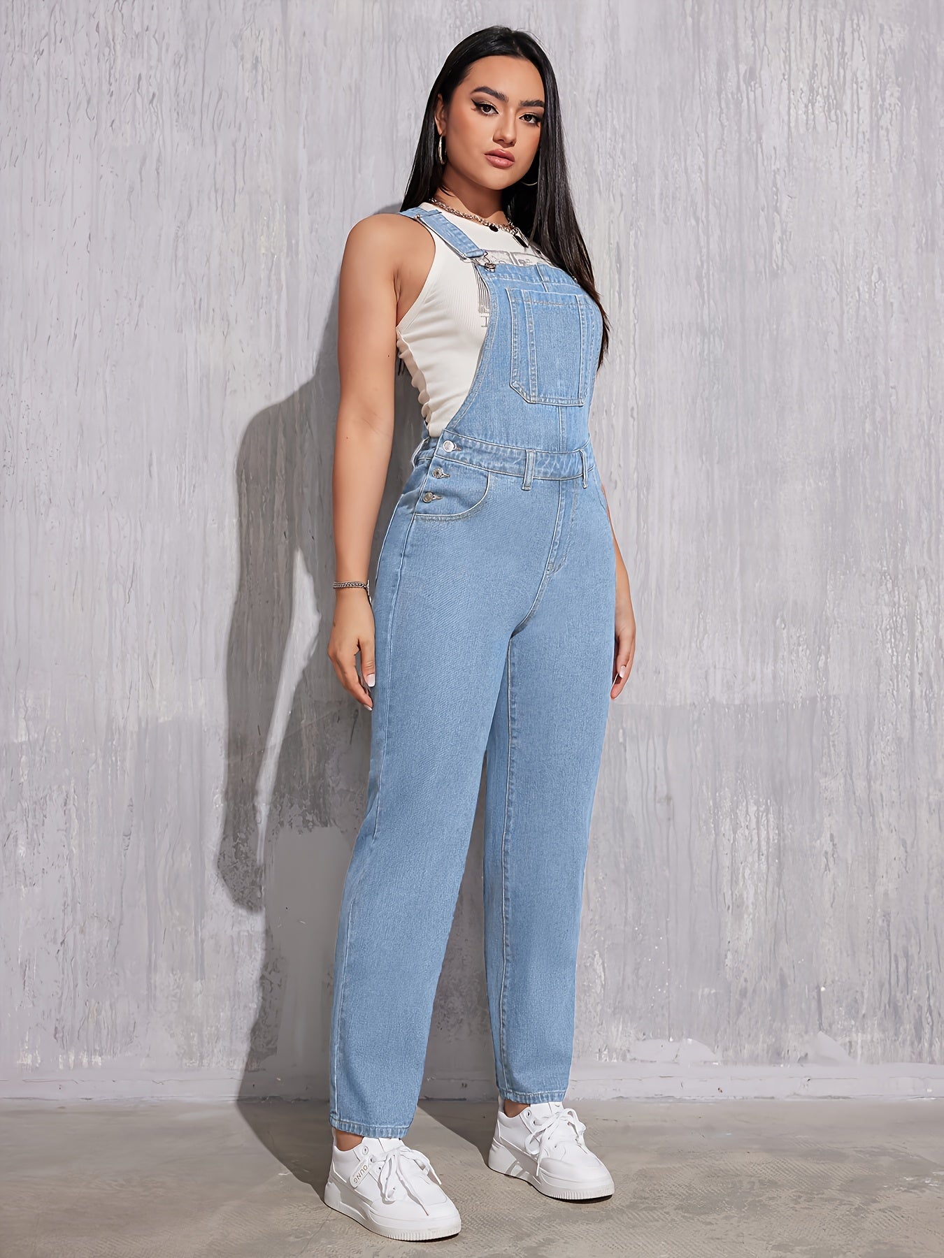 Nicoline - Effen damesoverall Regular Fit