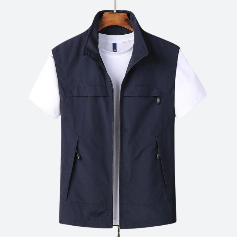 Niek - Stylish Zip Waistcoat voor Heren