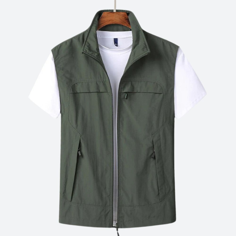 Niek - Stylish Zip Waistcoat voor Heren