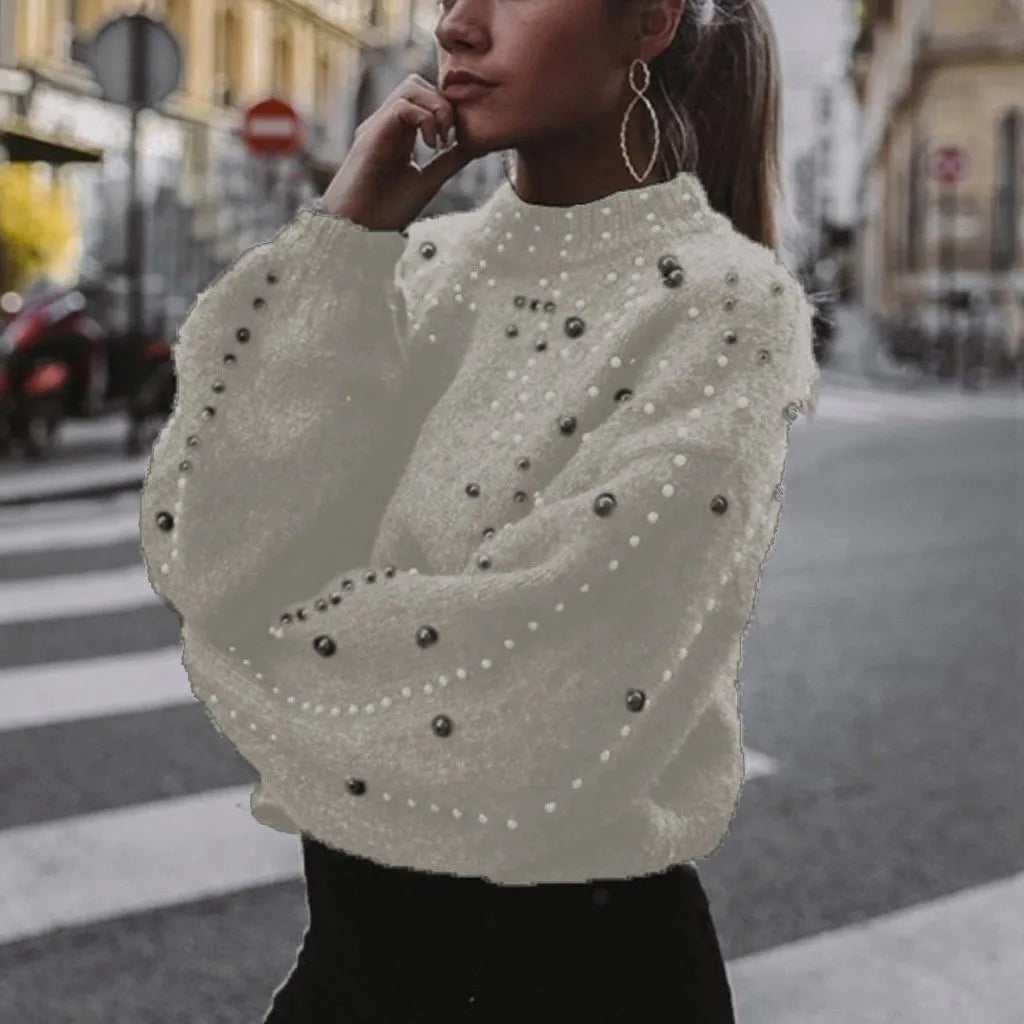 Nuria - Oversized casual gebreide trui