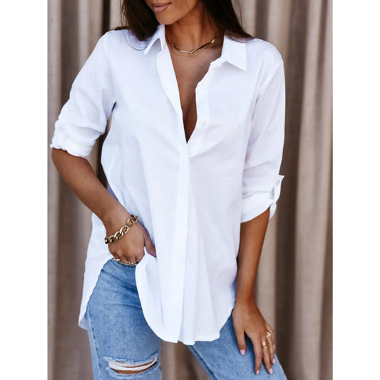 Romy - Elegante Blouse met Lange Mouwen