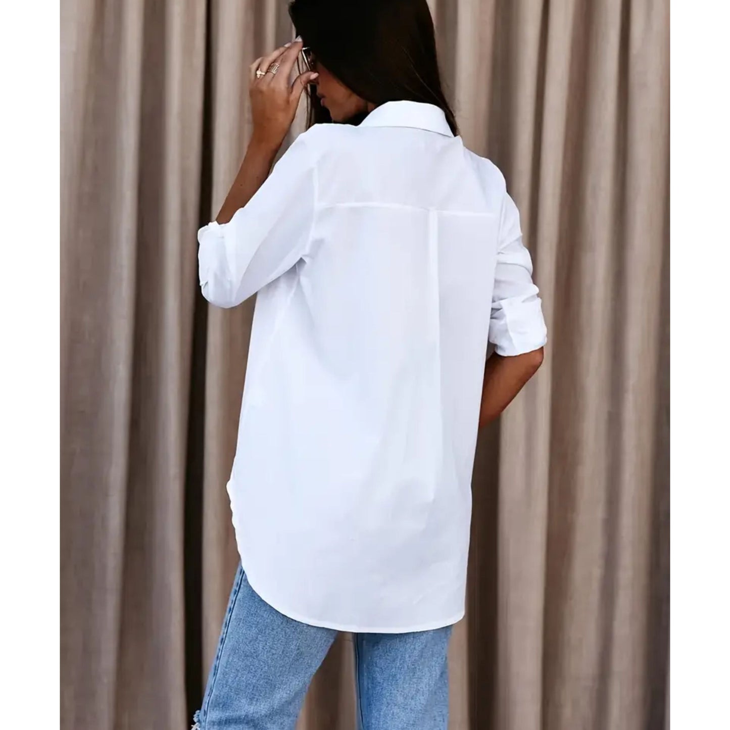 Romy - Elegante Blouse met Lange Mouwen