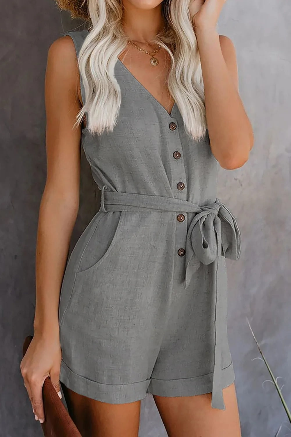 Shenna - Stijlvolle Korte Jumpsuit