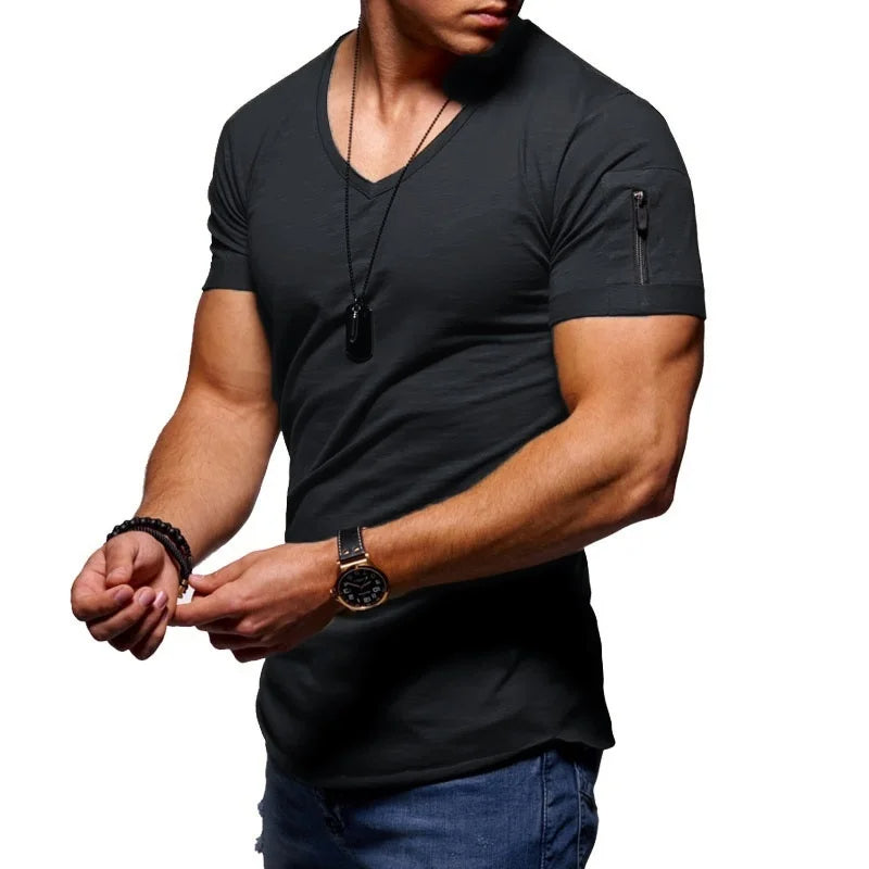 Theodor - Basic V-hals Shirt