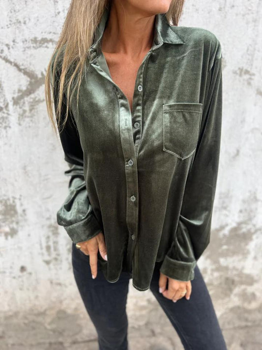 Therese - Button-Up Blouse