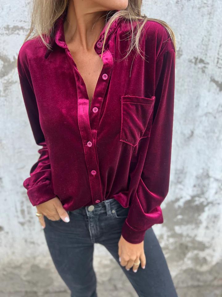 Therese - Button-Up Blouse