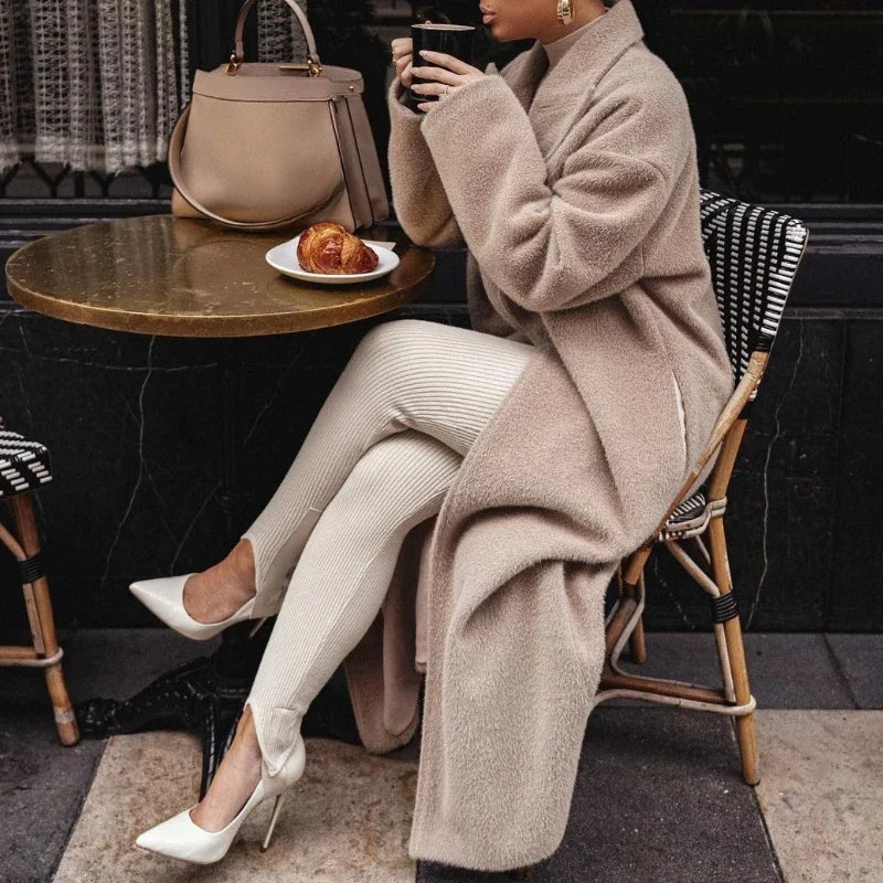 Trisha - warme oversized jas